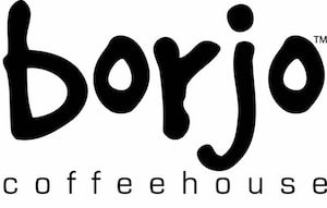 Borjo Coffeehouse Logo and Website Link